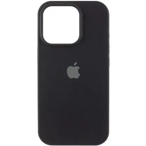 Чохол Silicone Case (AA) Logo with MagSafe для Apple iPhone 11 (6.1") Чорний / Black