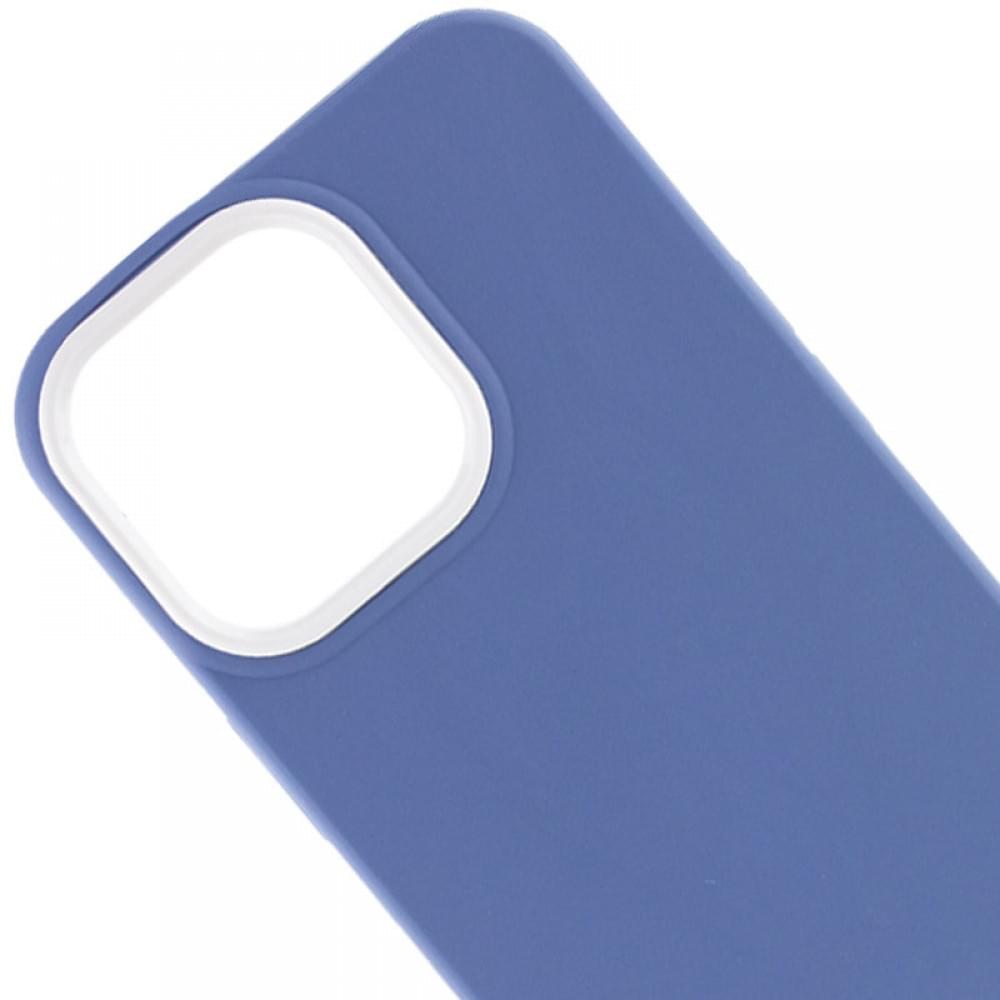 Чохол TPU+PC Bichromatic для Apple iPhone 13 Pro Max (6.7") Blue / White