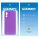 Чохол TPU GETMAN Liquid Silk Full Camera для Samsung Galaxy A55 Фіолетовий / Purple
