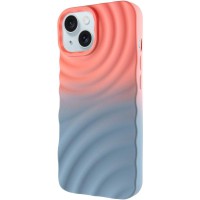 Чохол TPU ColorWave для Apple iPhone 13 / 14 (6.1") Peach / Sky
