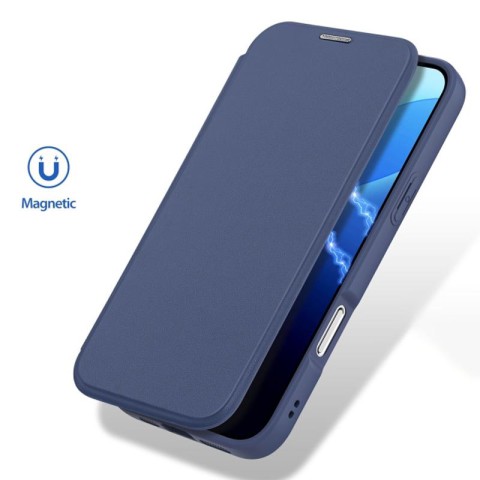 Чохол-книжка Dux Ducis Skin X Pro with MagSafe для Apple iPhone 16 Pro (6.3") Blue