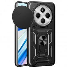 Ударостійкий чохол Camshield Serge Ring для Xiaomi Redmi 14C / Poco C75 Чорний