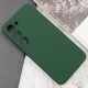 Чохол Silicone Cover Lakshmi Full Camera (AA) для Samsung Galaxy S23 Зелений / Dark green