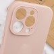 Чохол Silicone Case Full Camera Protective (AA) NO LOGO для Apple iPhone 13 Pro Max (6.7") Рожевий / Pink Sand