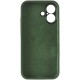 Чохол Silicone Case Full Camera Protective (AA) для Apple iPhone 17 (6.3") Зелений / Cyprus Green