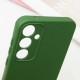 Чохол Silicone Cover Lakshmi Full Camera (AA) with logo для Samsung Galaxy S25+ Зелений / Dark green
