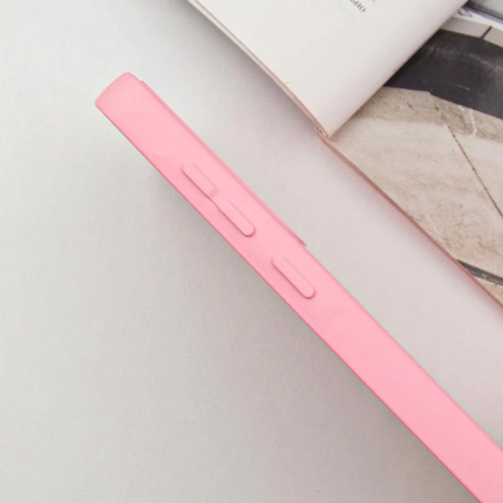 Чохол Silicone Cover Lakshmi Full Camera (AA) with MagFit для Samsung Galaxy S23+ Рожевий / Light pink