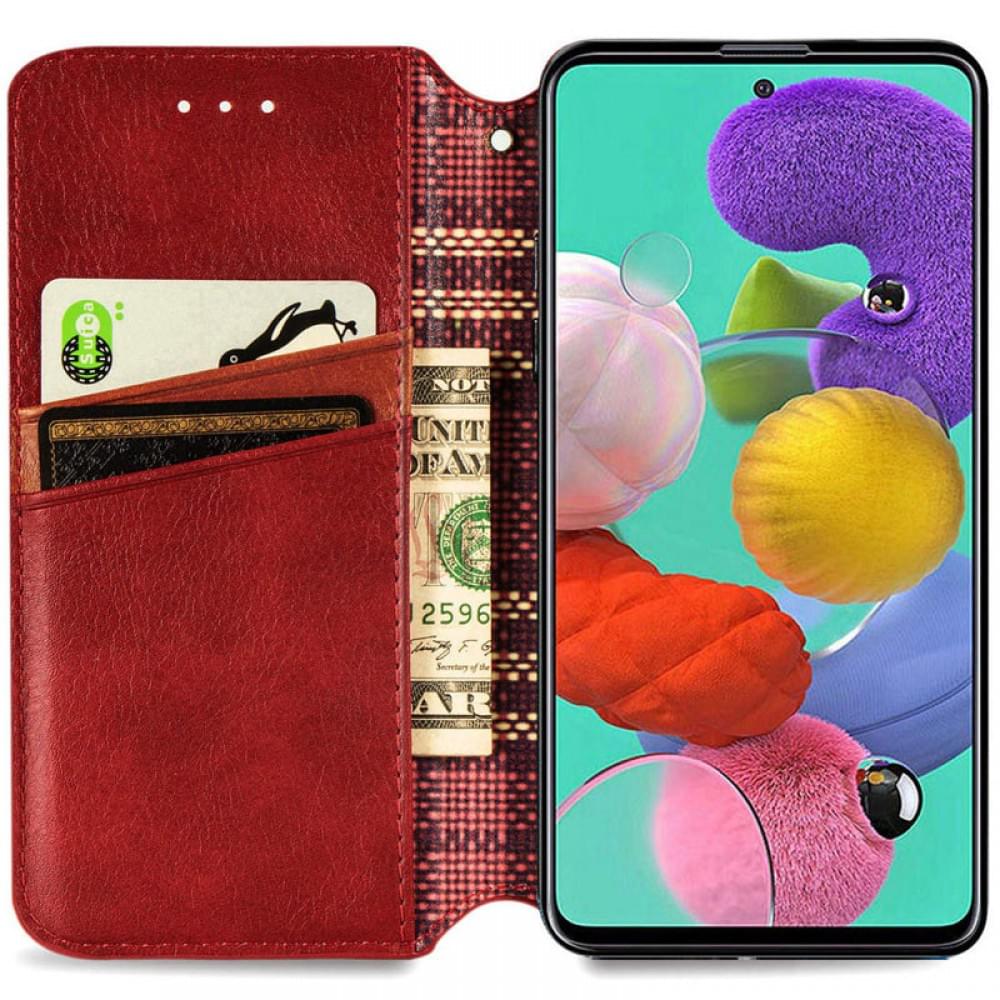 Кожаный чехол-книжка GETMAN Cubic (PU) для Xiaomi Redmi 9A