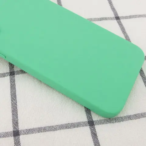Чохол Silicone Case Square Full Camera Protective (AA) NOLOGO для Apple iPhone 11 (6.1") Зелений / Spearmint