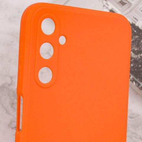 Силіконовий чохол Candy Full Camera для Samsung Galaxy A25 5G Помаранчевий / Orange