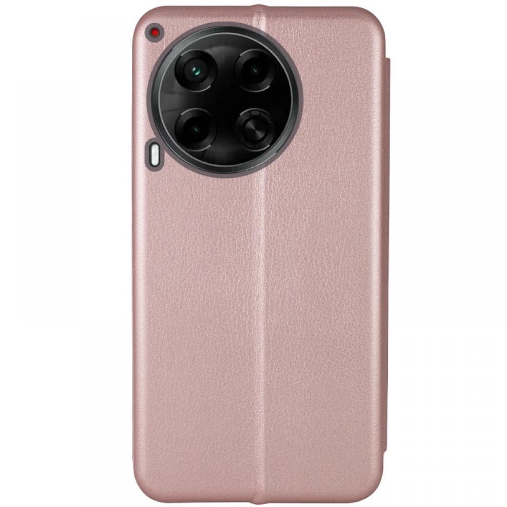 Шкіряний чохол-книжка Classy для TECNO Camon 30 (CL6) Rose Gold