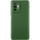 Чохол TPU GETMAN Liquid Silk Full Camera для Xiaomi Redmi Note 10 Pro / 10 Pro Max Зелений / Dark green