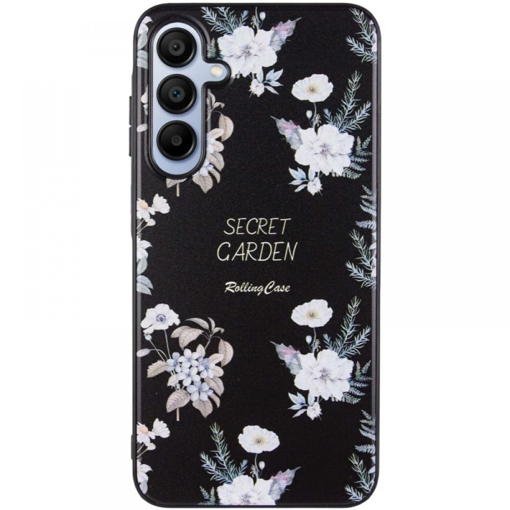 TPU+PC чохол Secret Garden для Samsung Galaxy A15 4G/5G Black