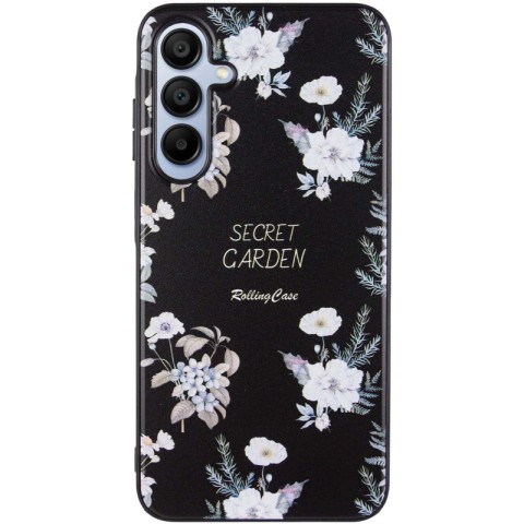 TPU+PC чохол Secret Garden для Samsung Galaxy A15 4G/5G Black