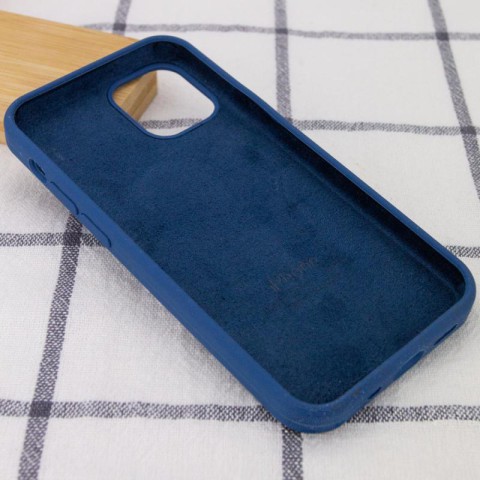 Чохол Silicone Case Full Protective (AA) для Apple iPhone 14 Plus (6.7") Синій / Navy Blue