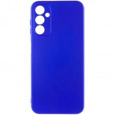 Чохол TPU GETMAN Liquid Silk Full Camera для Samsung Galaxy M34 5G Синій / Iris
