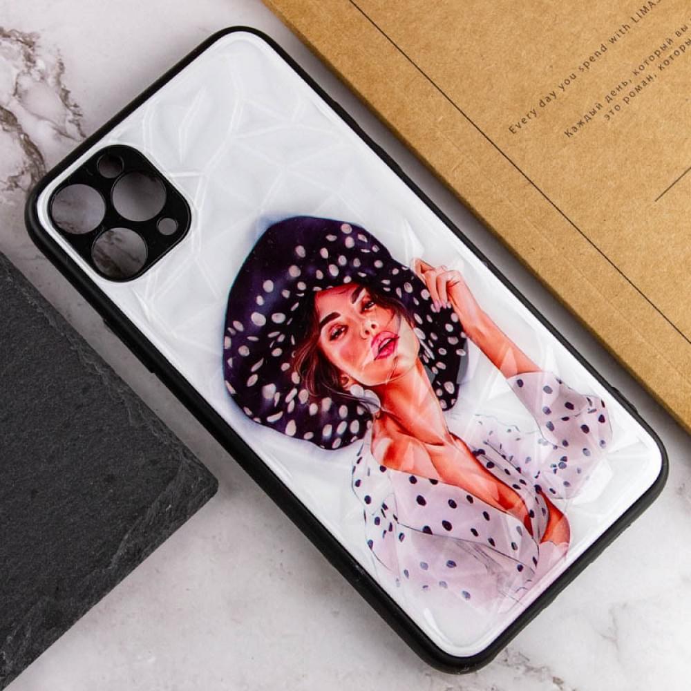 TPU+PC чохол Prisma Ladies для Apple iPhone 11 Pro Max (6.5") Girl in a hat