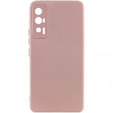 Чохол Silicone Cover Lakshmi Full Camera (A) для Xiaomi Poco F5 Pro Рожевий / Pink Sand