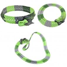 Інтерактивний трек з інерційною машинкою SHT 5510-7 Dino Trak (92pcs/1CAR) Green