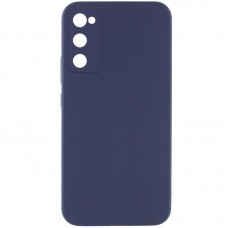 Чохол Silicone Cover Lakshmi Full Camera (AAA) для Samsung Galaxy S20 FE Темно-синій / Midnight blue