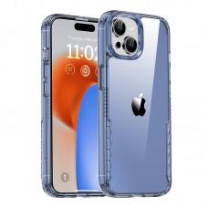 Чохол TPU+PC Multi-Color для Apple iPhone 15 Plus (6.7") Blue