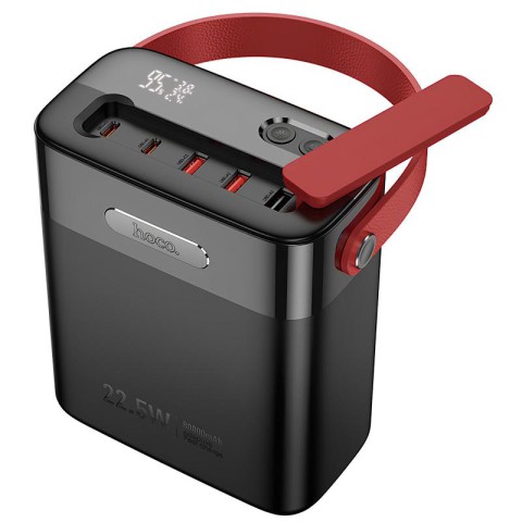 Портативний ЗП Power Bank Hoco J143 Title 22.5W+PD20W 80000 mAh Black