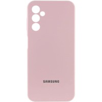 Чохол Silicone Cover Lakshmi Full Camera (AA) with logo для Samsung Galaxy A25 5G Рожевий / Pink Sand