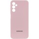 Чохол Silicone Cover Lakshmi Full Camera (AA) with logo для Samsung Galaxy A25 5G Рожевий / Pink Sand