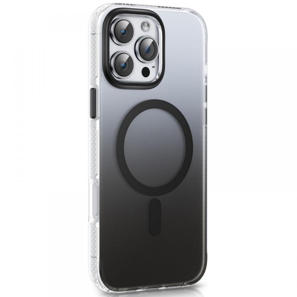 Чохол TPU+PC Shadow with MagSafe для Apple iPhone 16 Pro (6.3") Black