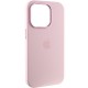Чохол Silicone Case Metal Buttons (AA) для Apple iPhone 14 Pro (6.1") Рожевий / Chalk Pink