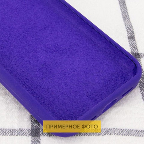 Чохол Silicone Case Full Protective (AA) NO LOGO для Apple iPhone 16 Pro Max (6.9") Фіолетовий / Ultra Violet
