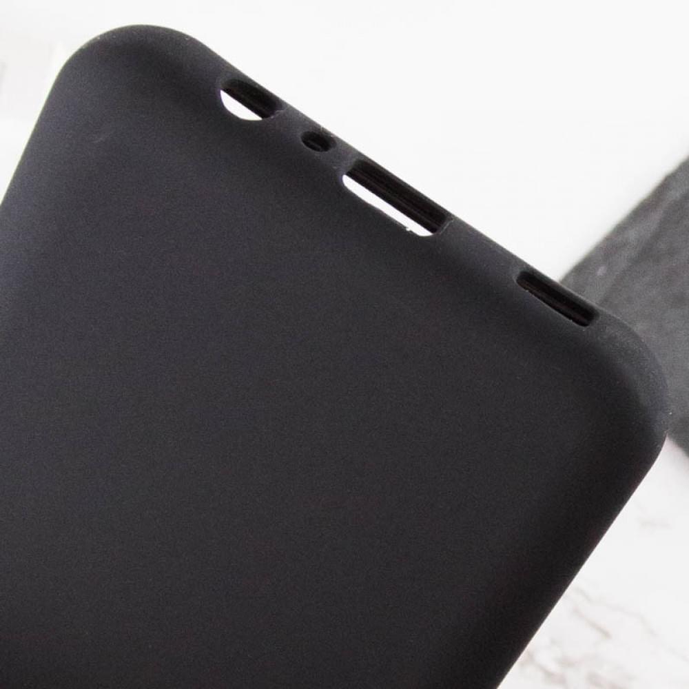 Чохол TPU GETMAN Liquid Silk Full Camera для Samsung Galaxy A04 Чорний / Black