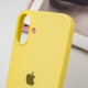 Чохол Silicone Case Full Protective (AA) для Apple iPhone 16 Plus (6.7") Жовтий / Yellow