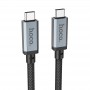 Дата кабель Hoco US05 Type-C to Type-C 100W USB4 40Gbps (1m)