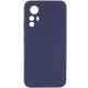 Чохол Silicone Cover Ummi Lakshmi Full Camera (AA) для Xiaomi Redmi Note 12S Синій / Midnight Blue