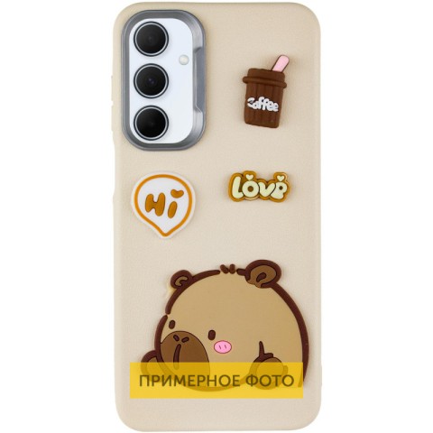 Чохол TPU Leather Toys для Xiaomi Poco X5 Pro 5G / Note 12 Pro 5G Capybara / Sand