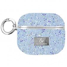 TPU чохол Bling World Rock Diamond для навушників AirPods Pro / Airpods Pro 2 Блакитний