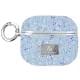 TPU чохол Bling World Rock Diamond для навушників AirPods Pro / Airpods Pro 2 Блакитний