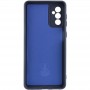 Чохол Silicone Cover Lakshmi Full Camera (AA) для Samsung Galaxy A34 5G Синій / Midnight Blue