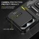 Ударостійкий чохол Camshield Army Ring для Xiaomi Poco X6 / Note 13 Pro 5G Чорний / Black