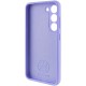 Чохол Silicone Cover Lakshmi Full Camera (AAA) with Logo для Samsung Galaxy S23 Бузковий / Dasheen