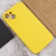 Чохол Silicone Case Full Camera Protective (AA) NO LOGO для Apple iPhone 13 (6.1") Жовтий / Yellow