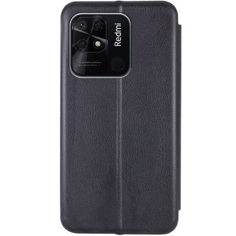 Шкіряний чохол-книжка Classy для Xiaomi Redmi 10C Чорний