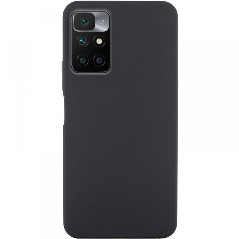 Чохол Silicone Cover Ummi Lakshmi (AA) для Xiaomi Redmi 10 Чорний / Black