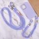 Чохол TPU two straps California для Apple iPhone 12 Pro / 12 (6.1") Бузковий