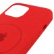 Чохол Silicone Case Full Protective (AA) with MagSafe для Apple iPhone 11 (6.1") Червоний / Red