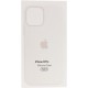 Чохол Silicone case (AAA) with Magsafe and Animation для Apple iPhone 12 Pro / 12 (6.1") Білий / White