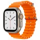 Ремінець Ocean Band для Apple Watch 42(ser.1-3)/44/45/46/49mm Помаранчевий / Persimmon