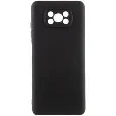 Чохол Silicone Cover Ummi Lakshmi Full Camera (AA) для Xiaomi Poco X3 NFC / Poco X3 Pro Чорний / Black