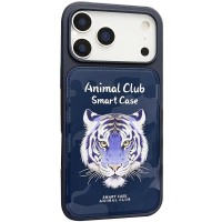 TPU+PC чохол Animal Club для Apple iPhone 17 Pro (6.3") Royal Blue